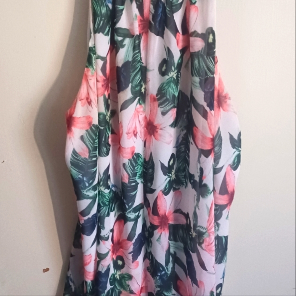 Vince Camuto halter neck sleeveless tunic xl